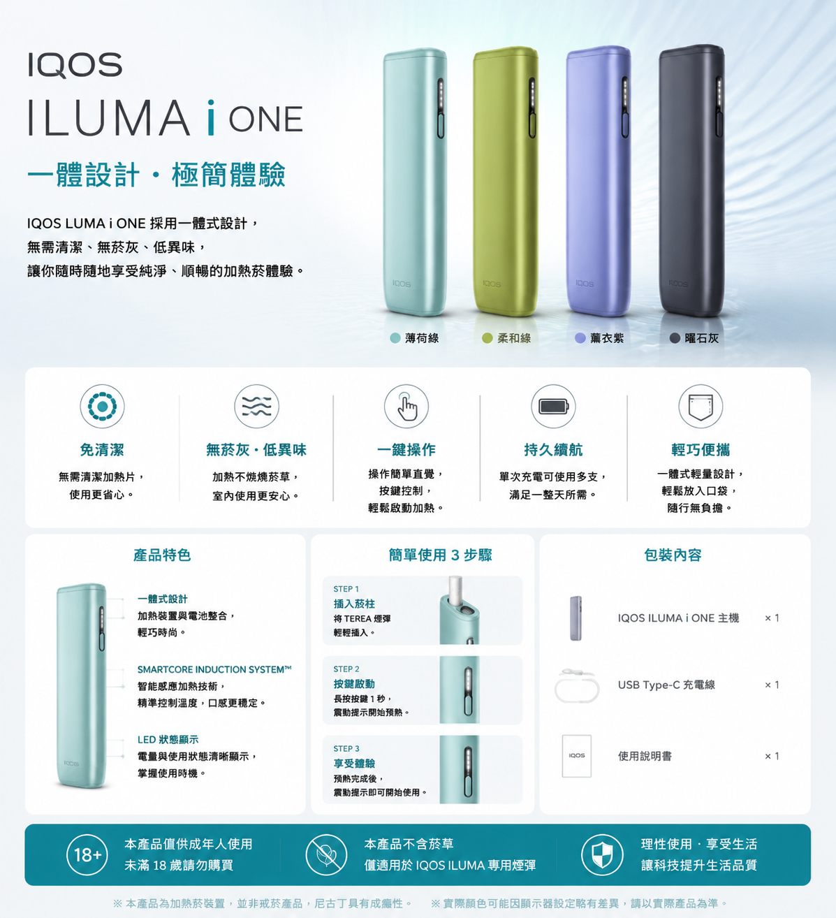 加熱菸全家機型 IQOS ILUMA i One一體機